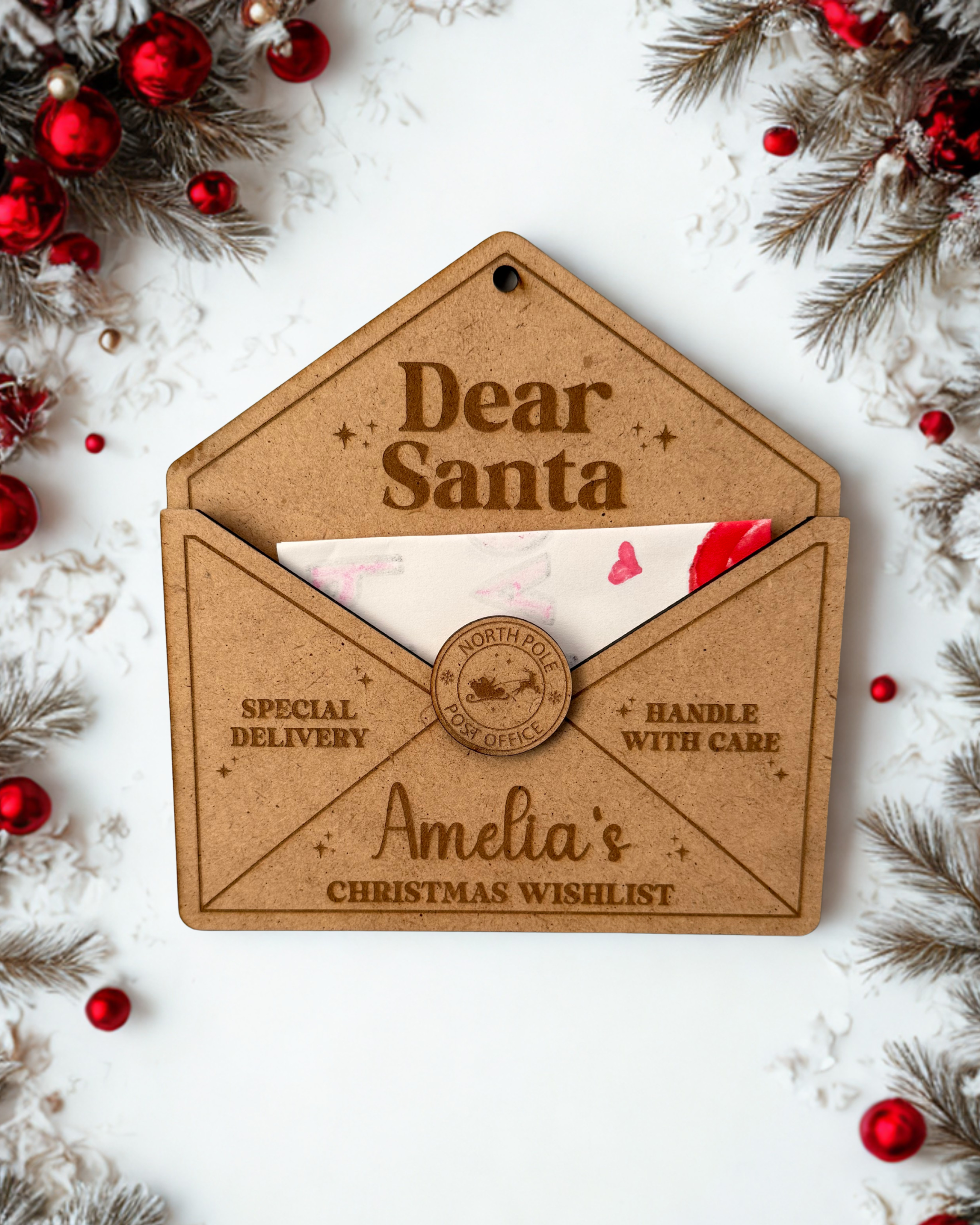 Personalised Santa Letter Plaque