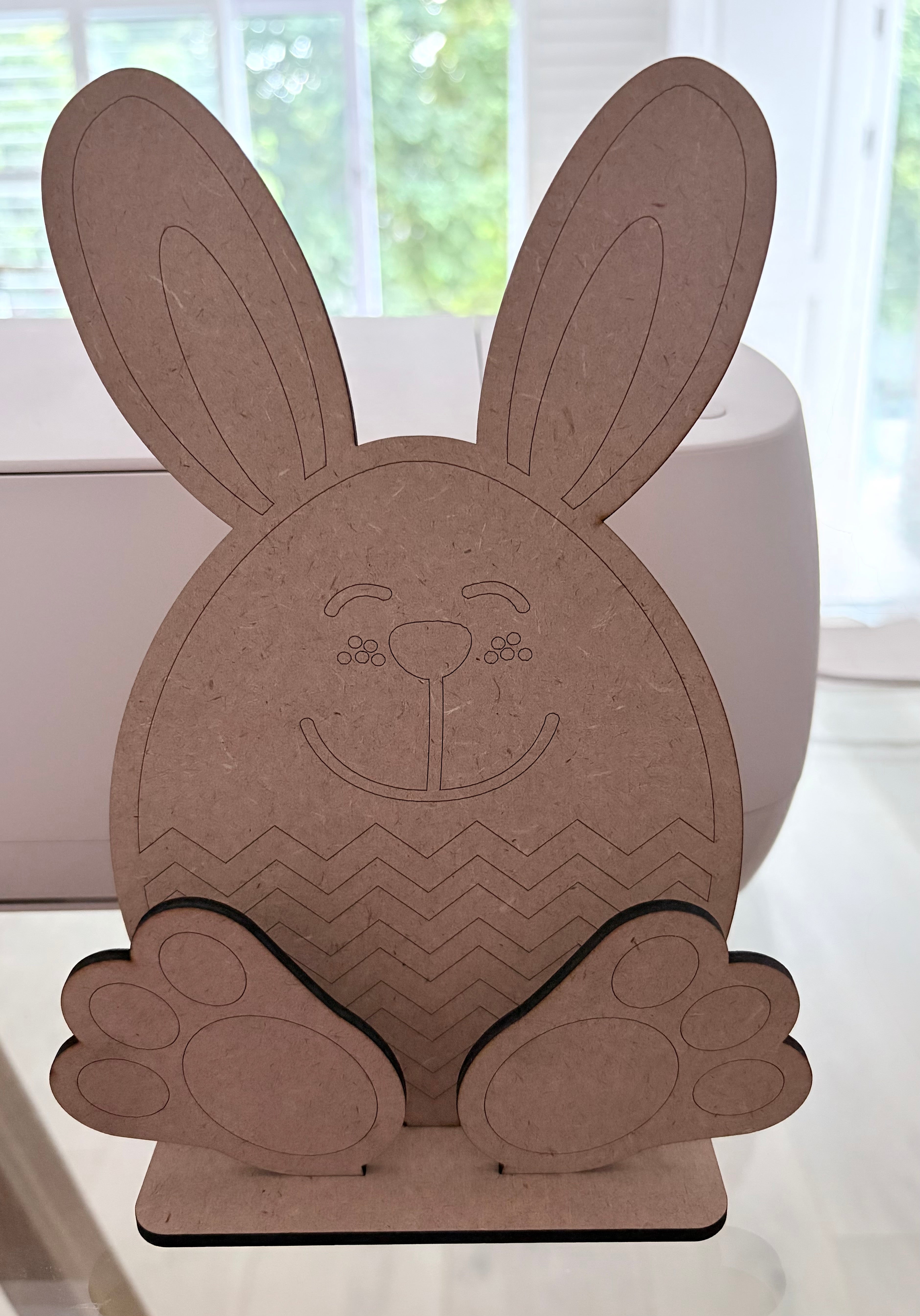 Wooden Easter Bunny - With Acrylic Markers