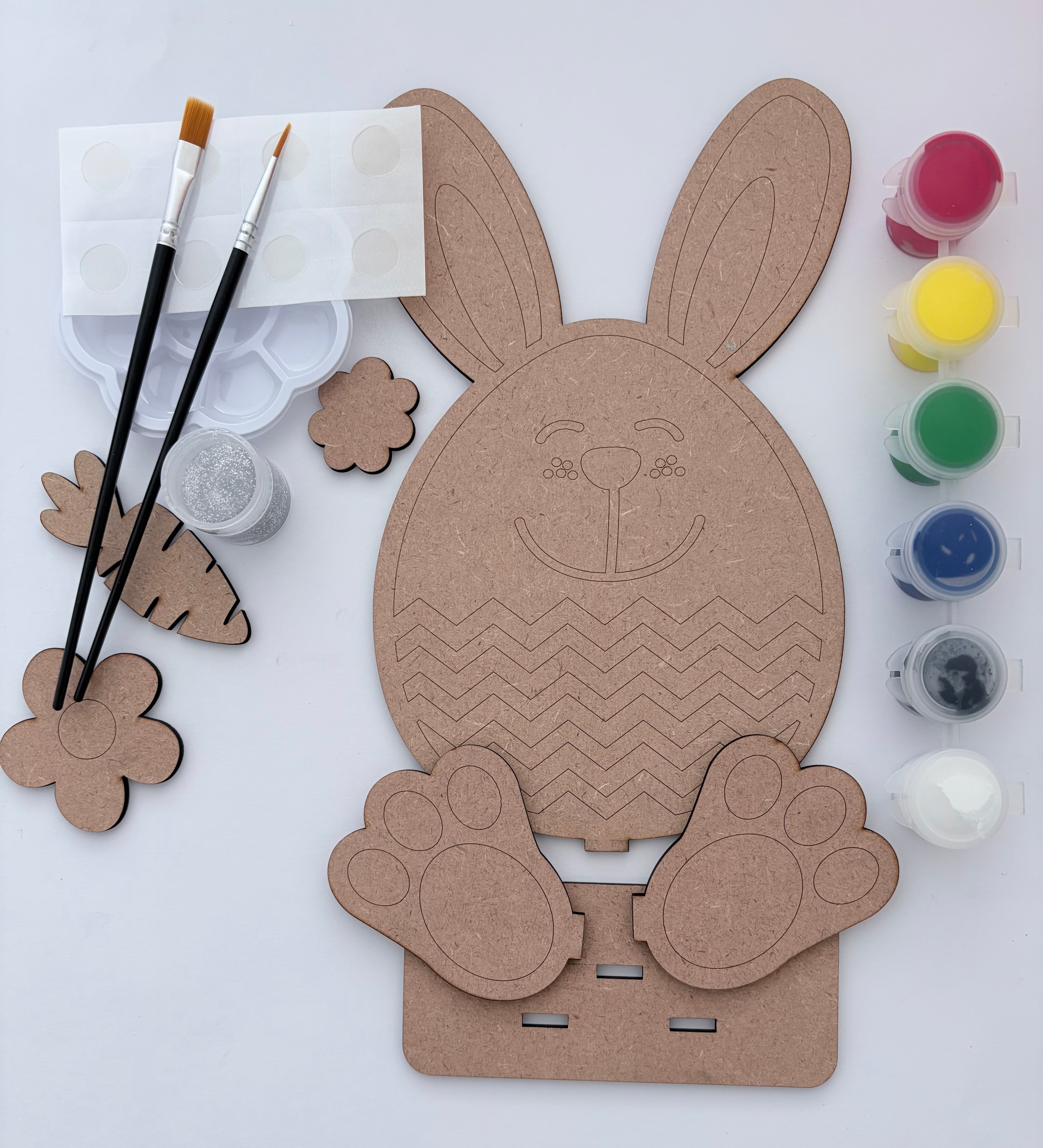 Easter Wreath & Bunny Combo