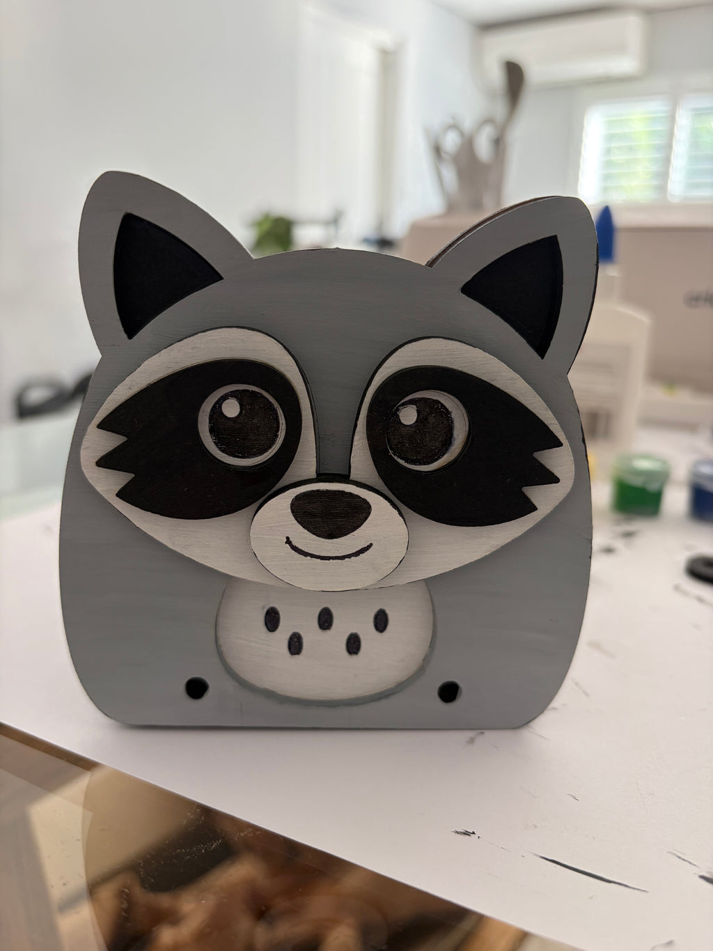 Raccoon Planter