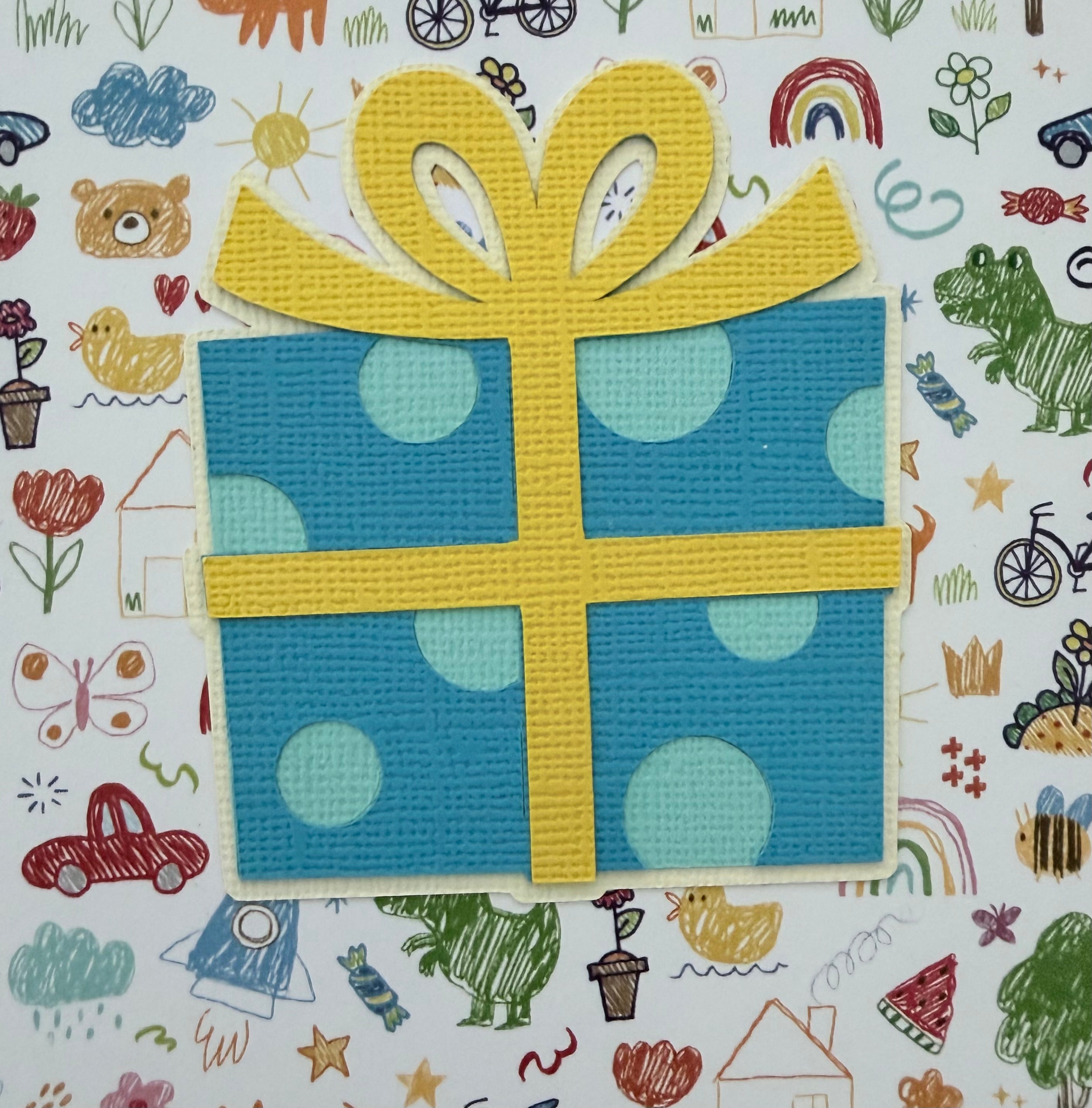 Gift Tags - Presents (Blue)